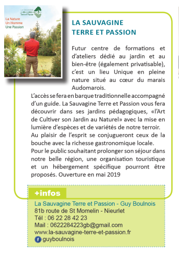 La Sauvagine Terre et Passion®
